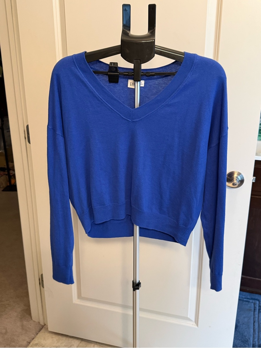 GAP V-Neck Sweater - Royal Blue